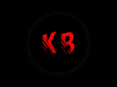 KB Logo b branding illustration k kb kb logo logo modern design modern logo ui ux vector web design