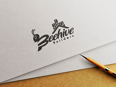 beehive logo branding business card design graphic design illustration logo typography ui ux vector