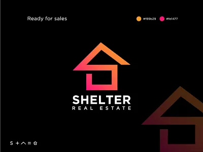 Shelter Logo Project (Unused Mark) best logo branding creative design flat home logo logodesign logodily logomark minimalist modern peofessional real estate s letter logo