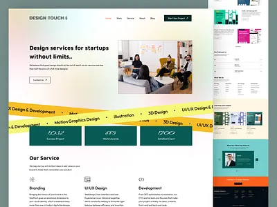 Digital Agency Website Design 🤘🏻 business site business web design clean design company landing page company web design digital agency homepage landing page landing page web design portfolio web design product design ui ui design user experience design user interface design ux uxui web design website website design