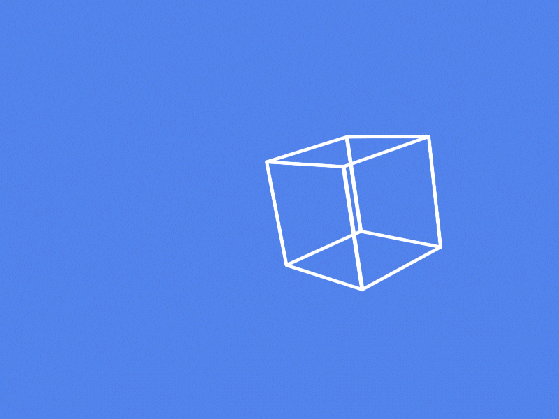 Motion Cube 3d after effect animation cube geometry kinetic minimal motion motion design typography