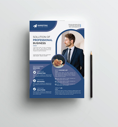 Corporate Flyer Design banner branding corporate flyer flyer design graphic design poster