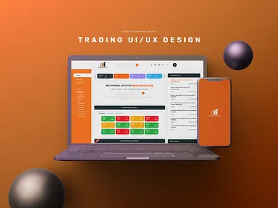 Trading Web Design trading tradingwebdesign ui ux webdesign website
