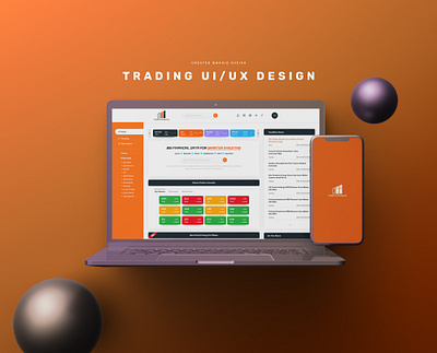 Trading Web Design trading tradingwebdesign ui ux webdesign website