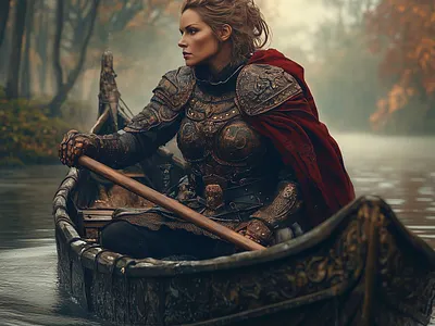 Warrior Princess 3d ai aiart animation art branding design graphic design illustration nft nftart promptengineering ui vector