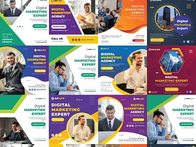 Digital Marketing Social Media Post Banner advertising banner branding business digital marketing discount graphic design social media social media post