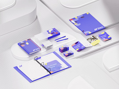 Neobank branding - 3D showcase 10clouds 3d animation branding graphic design motion graphics