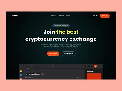 State-of-the-art cryptocurrency exchange website cryptocurrency etherium exchangeplatform smartcontract website