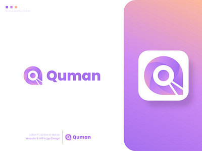 Q Letter Logo - Website logo - App logo app app icon app icon log app logo brand identity branding design graphic design logo logo design minimal minimalism minimalist q logo q letter logo symbol ui website website icon website logo