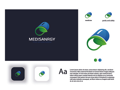 Medisanrgy medical logo design branding business logo clinic fitness fiverr graphic design home care logo hospital illustration logo logodesign medical medical care medisanrgy medical logo minimalist natural nutrition pharmacy wellness wellness logo