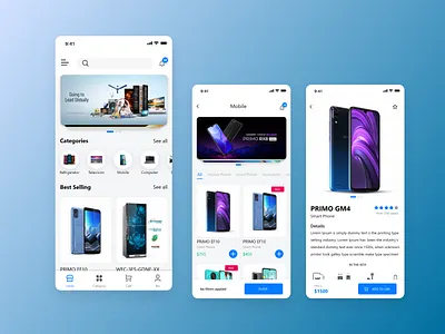 Ecommerce App (Walton App Redesign) adobe xd app design branding design ecommerce app graphic design illustration mobile app design ui ui ux design ux walton app