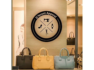 D'ferent Apparel 3d animation app branding design graphic design illustration logo minimal motion graphics portfolio ui ux vector