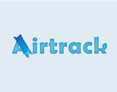 Airtrack Logo adobe airtrack branding design graphic design illustration logo