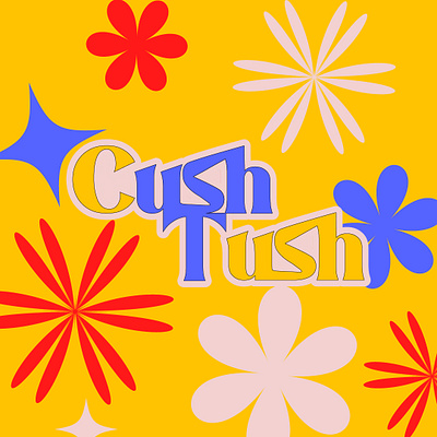 Cush Tush - Cloth Diapers branding design fictionalcompany graphic design logo vector