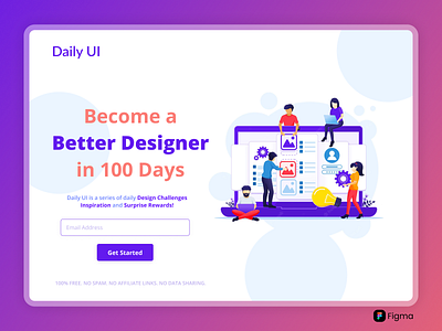 DailyUI branding dailyui dailyuichallenge design designlife figma gratitude illustration redesign ui uilove uxuidesigner