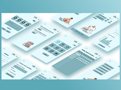 Productivity App aesthetic app animation branding clean apps design illustration landing page logo new designs productivity app ui ux vector