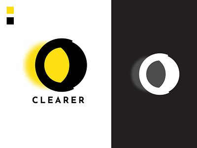 CLEARER Logo aperture camera app camera logo clearer daily logo daily logo challenge design graphic design lens cap logo logo design quick shot