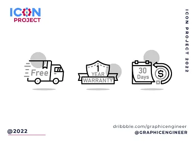 Icon Project - Product Service Icon Set black icon branding flat icon flaticon icon icon design icon project icon set illustration line icon ui website icon