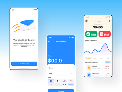 pajaku adobe xd app app design branding clean design figma gradient mobile app mobile app design mockup pajaku payment tax ui design ui ux uiux ux ux design white