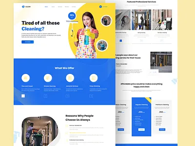 Cleaning Agency Homepage carpet cleaning cleaner cleaning cleaning app cleaning company cleaning landing page cleaning service cpdesign home cleaning homepage house keeping landing page landing page design maid mop office cleaning trending web web design web ui