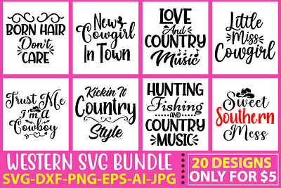 Western SVG Bundle Vol.2 rodeo svg