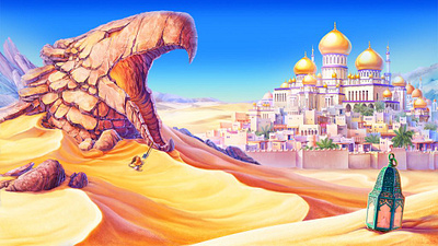 The main Background for the slot machine "Aladdin" background background art background illustration background image background slot digital art gambling game art game design graphic design illustration slot art slot design slot designer slot game background