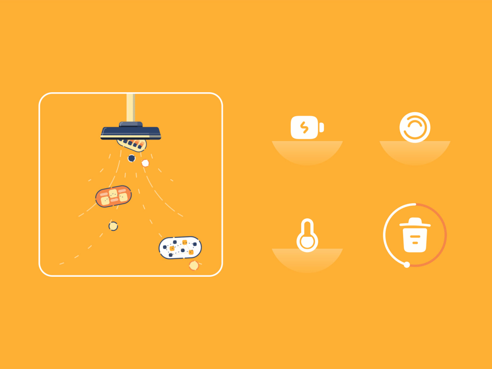 Cleaning process for app 2d animation animation animation 2d app clean cleaner cleaning gif gif animation load loading lottie mobile motion motion graphics process ui