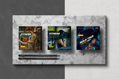 Social media banner ( GYM ) banner branding design graphic design gym so social media vector