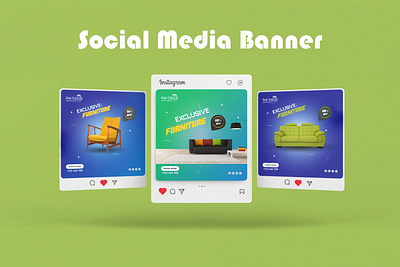 Social media banner ( furniture ) branding design furniture graphic design logo social social banner social media vector