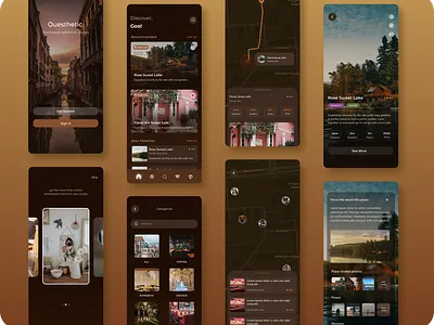 Travel App UI/UX branding design dribbble logo ui uidesign userinterface
