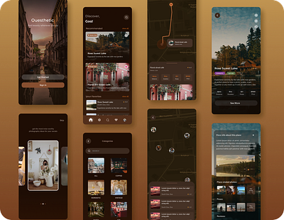Travel App UI/UX branding design dribbble logo ui uidesign userinterface