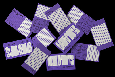 Scattered Business Card Mockups Top View stationery mockups