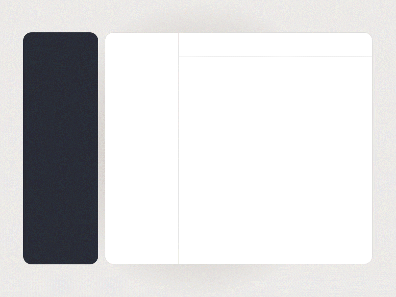 Dashboard UI Animation animation chat dashboard design motion graphics transition ui vector