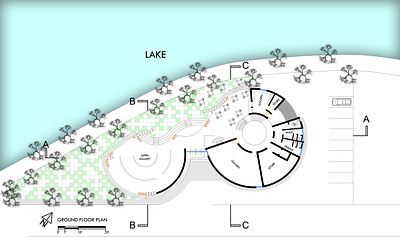 Project of an Art Gallery_2d Drawing 2d design 2d drawing 2d floor plan architectural design architectural floor plan architecture art exhibition center art gallery art gallery design autocad backyard entrance design floor plan graphic design illustration