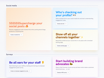 What can you achieve with TRACX? - Use cases page ui user interface web design
