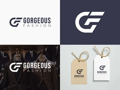 Gorgeous Fashion Logo | Clothing Brand Logo brand identity branding clothing clothing brand clothing brand logo clothing line clothing logo fashion brand logo fg logo gf logo initial letters letter gf logo letter logo logo logo design logo designer logos minimal logo minimalist logo streetwear logo