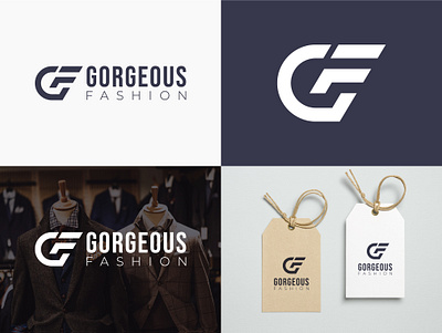 Gorgeous Fashion Logo | Clothing Brand Logo brand identity branding clothing clothing brand clothing brand logo clothing line clothing logo fashion brand logo fg logo gf logo initial letters letter gf logo letter logo logo logo design logo designer logos minimal logo minimalist logo streetwear logo