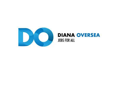 Diana Oversea Logo branding design freelance designer graphic design logo logo design vector