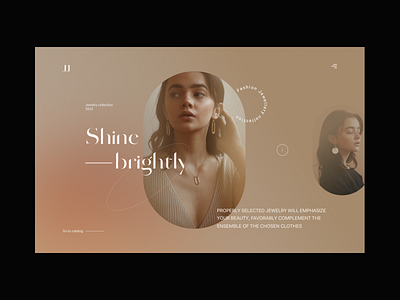Jewelry Store - Website Concept concept design figma jewelry store website concept new photoshop ui uiux web