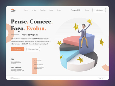 SSA UP. • Service Marketing Landing Page branding design digital product graphic design illustration logo ui ui design ux ux design