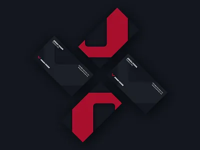 Jonah Visser branding business card business card design jonah visser jv monogram logo design logo designer minimalist stationery design visual identity