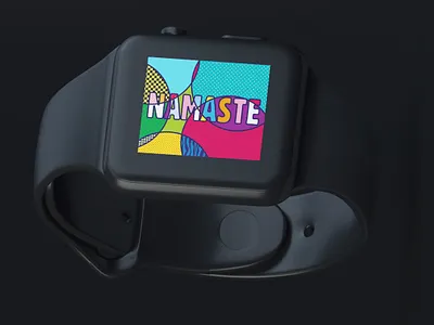 Greetings in Hindi | Namaste design graphic design presentation typo typography