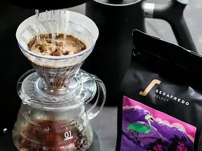 Segafredo, Uganda branding coffee illustration packaging purple uganda