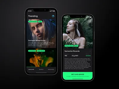 My Advisor (iOS app WIP) android application avatar branding design feed ios ios app mobile app mobile app design product profile service ui ui ux ux