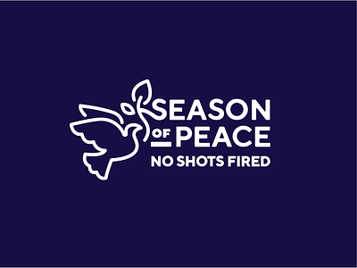 Season of Peace Logo brand logo branding logo logo design logotype design peace peace logo type design