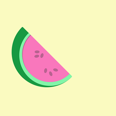 Melon clean design graphic design illustration illustrator minimal vector