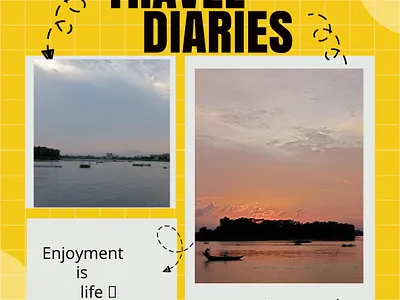 Life is an everyday travel diary. graphic design