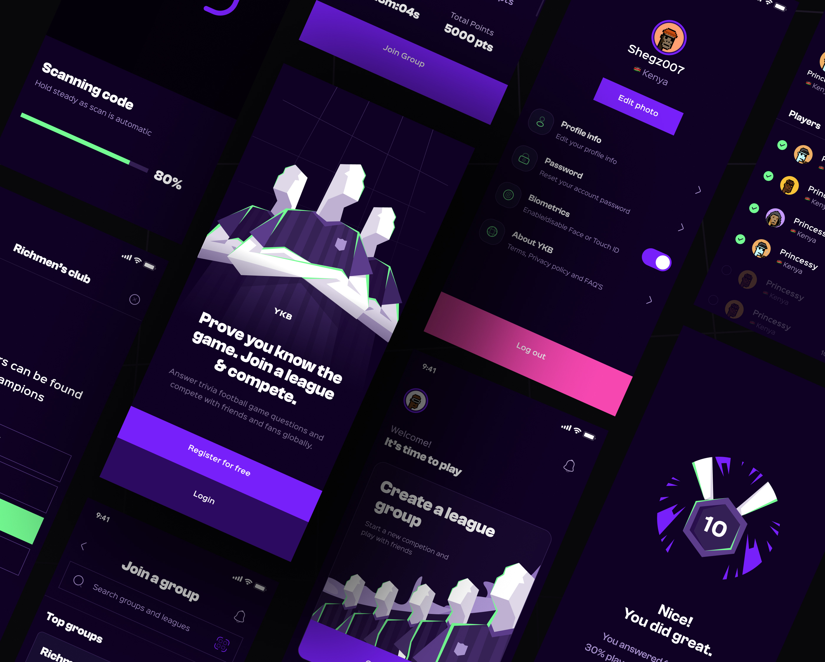 Soccer trivia game ⚽️ 3d animation branding design football game gaming graphic design illustration league logo motion graphics options soccer trivia typography ui uiux ux vector