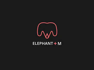 Elephant + M Letter Creative Logo Design brand branding business logo cerative logo graphic graphic design graphic designer i win logo illus illustration illustrator logo logo design logo designer logo inspiration logo mark minimalist monogram simple logo typography