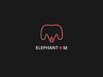 Elephant + M Letter Creative Logo Design brand branding business logo cerative logo graphic graphic design graphic designer i win logo illus illustration illustrator logo logo design logo designer logo inspiration logo mark minimalist monogram simple logo typography